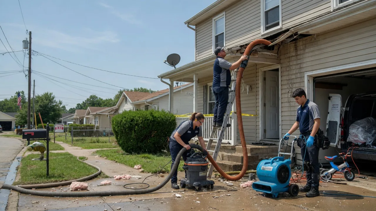 Water Damage Restoration in Odessa, DE near me